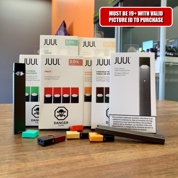 JUUL Products Available In Store!